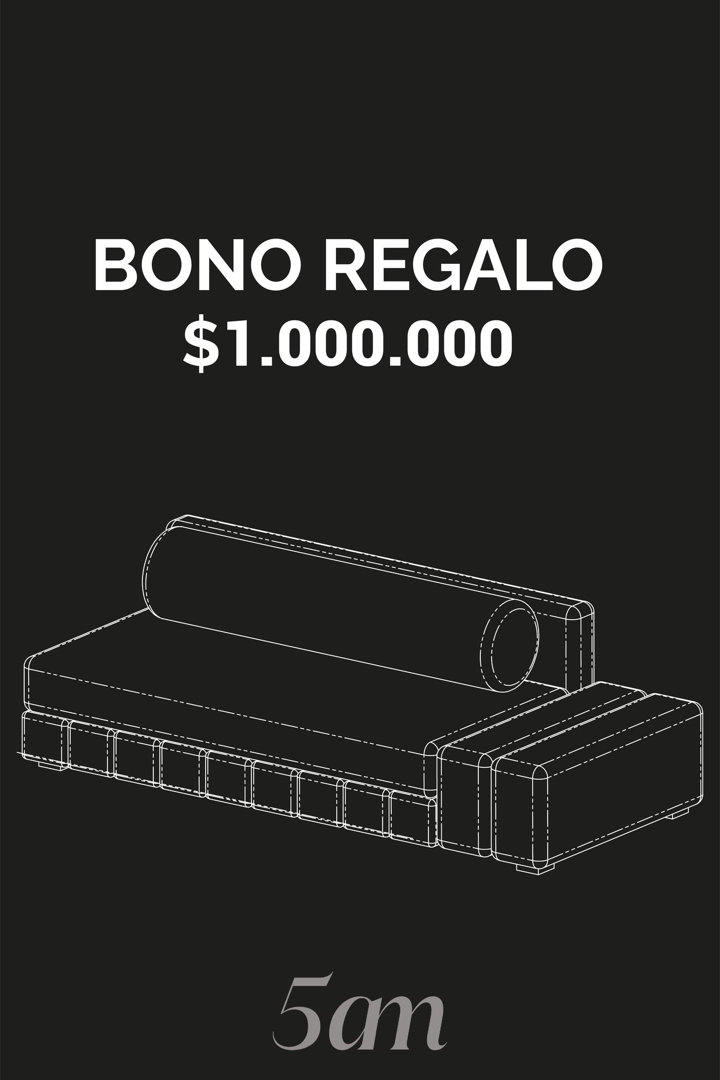 1 BONO REGALO $1.000.000